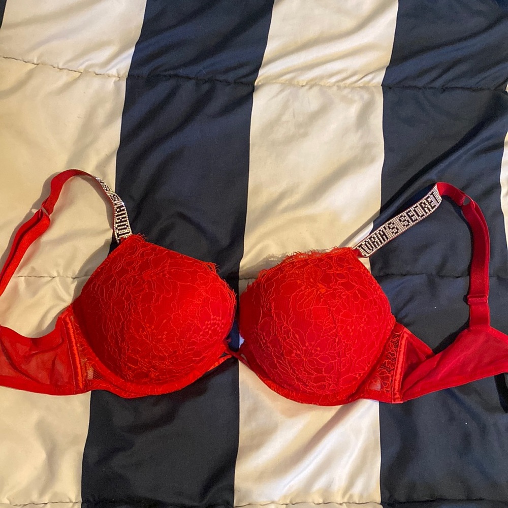 Victoria’s Secret bombshell bra. Up two cups